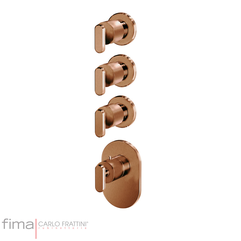 Brushed Amber Bronze