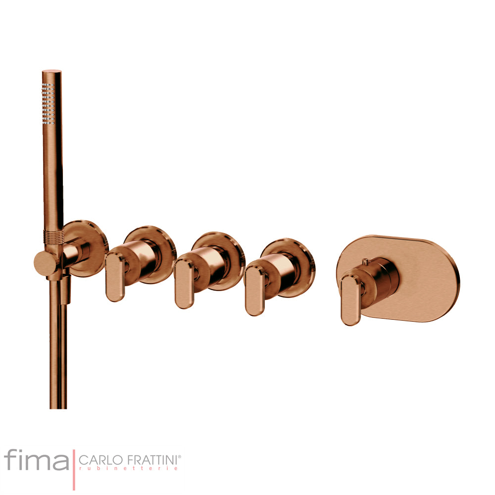 Brushed Amber Bronze