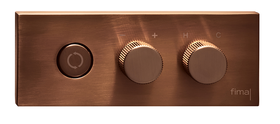 Brushed Amber Bronze